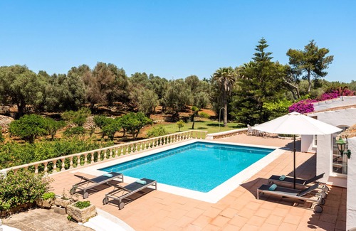 Ciudadela Villa | Torre-Villa - Ciutadella Airconditioned Villa with Gated Private Pool (10acres)