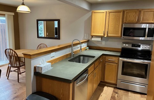 Bozeman House | Townhouse-style condo with attached garage in the heart of Bozeman.