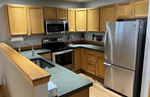 Bozeman House | Townhouse-style condo with attached garage in the heart of Bozeman.