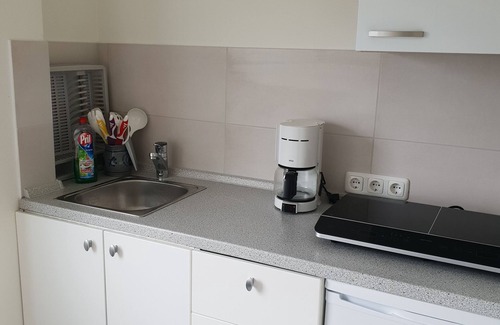 Monheim Apartment | Trade fair CGN/DUS DG studio apartment for 1-4 persons, can be extended by renting out
