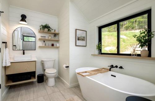 Balsam Grove Ski Chalet | Tranquil A-Frame Oasis near Pisgah National Forest in North Carolina