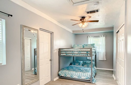 Walsingham House | Tranquil escape with screened pool, fenced yard, lanai, & Pinellas Trail access