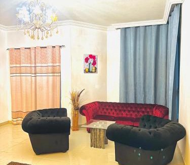 Ajman Apartment | Tranquil Haven King Bed Ensuite Fully Furnished Bedroom