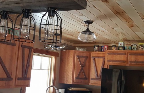 Hayward Cabin | Tranquil Lakefront Retreat, Private Beach, Kayaks on 13 Wooded Acres