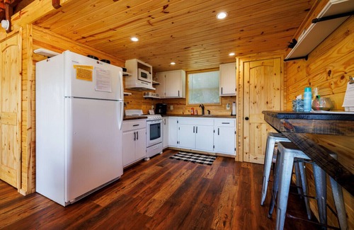 Uvalde Cabin | Treetop Oasis on the crystal clear Nueces River in the Texas Hill Country