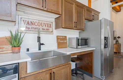 Hough Apartment | Trendy Studio in Uptown Village Vancouver WA