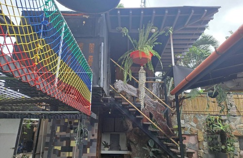 Anilao House | Tribal Bliss Private Resort in Lipa Batangas, a Privat Guest Room With Pool