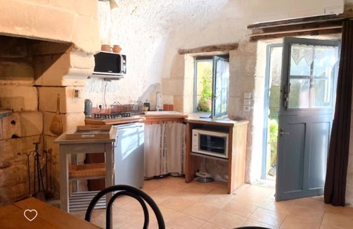 Villaines-les-Rochers House | Troglodyte House Carved in Stone