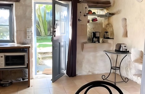 Villaines-les-Rochers House | Troglodyte House Carved in Stone