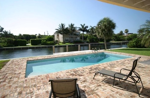 Ocean Ridge House | Tropical Palm Beach Waterfront Luxury