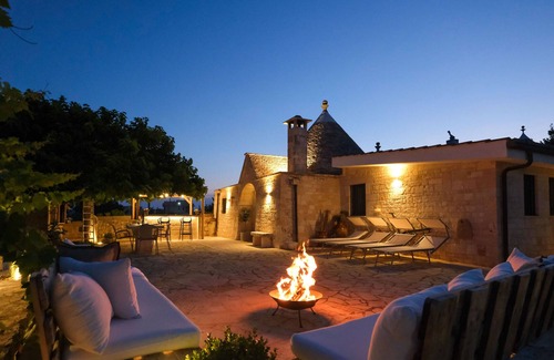 Coreggia Villa | TRULLO NATÙ Villa with private Trulli for 4 people