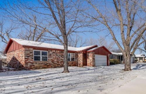 Tulsa House | Tulsa Vacation Rental with Yard 12 Mi to Downtown