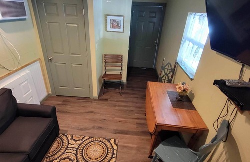 Davis Cabin | Turner Falls Cabins #3 inside of Turner Falls Park