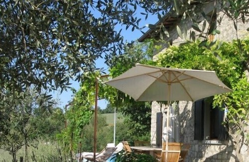 Poppi House | Tuscan farmhouse on own hill, peaceful, pool, terrace, views, Wi-Fi, cleanair