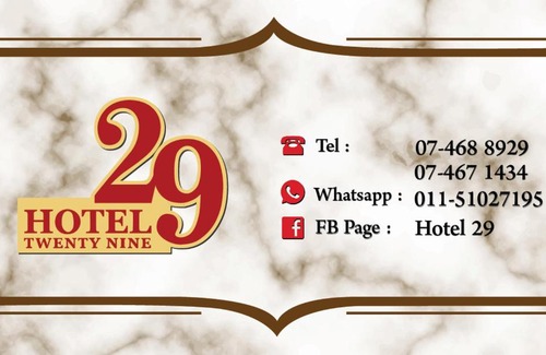 Yong Peng Hotel | Twenty Nine Hotel
