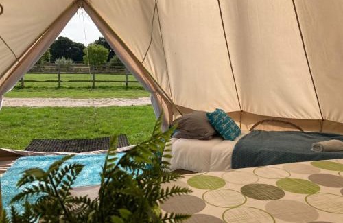 New Forest District Other | Twinkle Bell 4, Luxury Bell Tent with Firepit