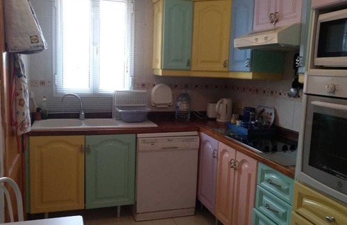 Granadilla de Abona Apartment | Two bed two bath (both with walkin shower) Apt. with 10X5 heated pool.