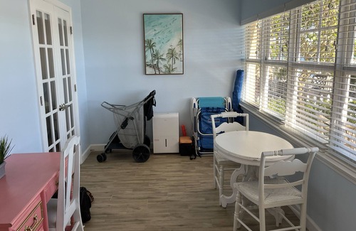Indian Shores Condo | Two Bedroom ground floor condo on the intercoastal across from the beach