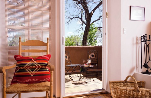 Downtown Santa Fe House | Two Bedroom, Three Bathroom, Elegant Adobe Home. Walk To Plaza!