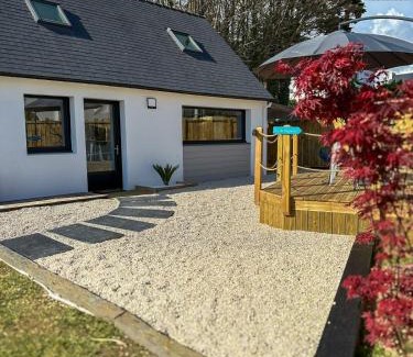 Nevez House | Ty Baradoz, Maison vue mer et plage à pied