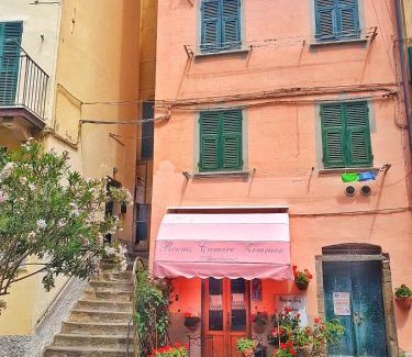 Riomaggiore Apartment | Ubetty village center two-bedrooms apartment 5terreparco