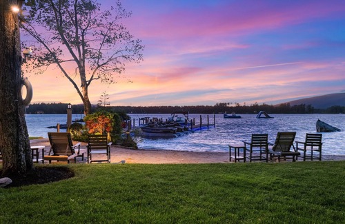 Moultonborough House | Ultimate Lakefront Vacation Home for Rent - Lake Winnipesaukee - Amazing Sunsets