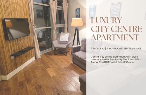 Cardiff City Centre Apartment | Ultra-Luxury City centre 2 bed apartment, with FREE parking