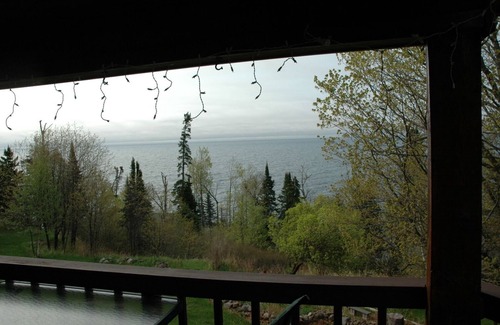 Lutsen Condo | Unbeatable Lake Superior Views in Heart of Lutsen