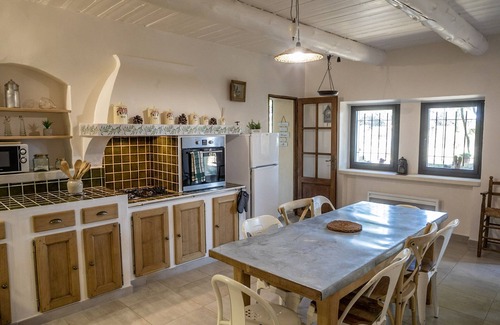 Cheval-Blanc House | Under the wisteria of Costebelle on a wooded plot of 7500m2 private swimming pool