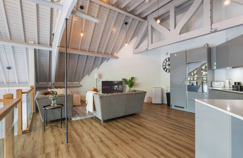 Valentines Apartment | Unique 3BD Penthouse in Historic Church Conversion
