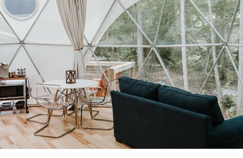 Pittman Center RV Rental | Unique Glamping Dome Stay!