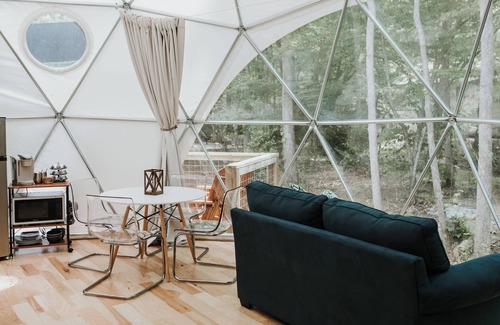 Pittman Center RV Rental | Unique Glamping Dome Stay!