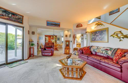 Sequim House | Unique Home with Beautiful Mtn Views!