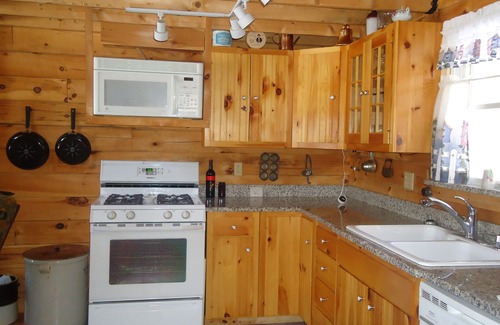Twin Mountain Cabin | Unique Log Cabin in a Private White Mountain Setting with Spectacular Views