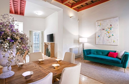 San Bartolome House | Unique Sevillian Palace-House in Santa Cruz. Abades Terrace