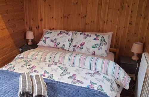 Longtown Apartment | unique sheperds hut private hot tub, ensuite & kitchenette