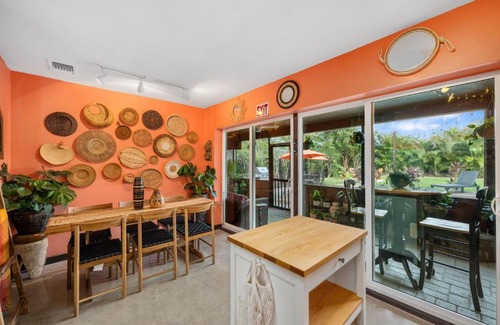 Pompano Beach Villa | Unique super cozy,Bohemian Paradise with Heated Pool and positive energy