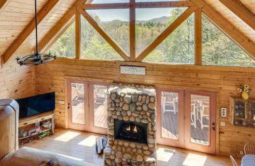 Unaka House | Unwind Fireside and Game Room Fun! Warne Mtn Escape