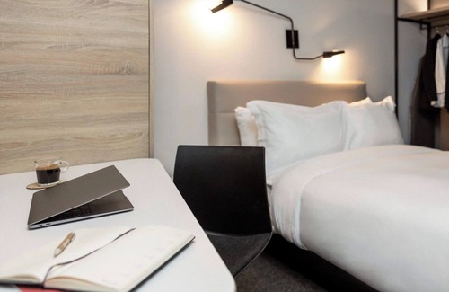 Brossard Hotel | Unwind in Modern Room w/ Chic Design + Large Windows in Prime Location | 3 Units