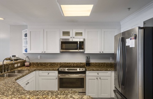 Panama City Beach Hotel | Updated 3BR 2BA Boardwalk condo with a HUGE Gulf-Front Master Bedroom!