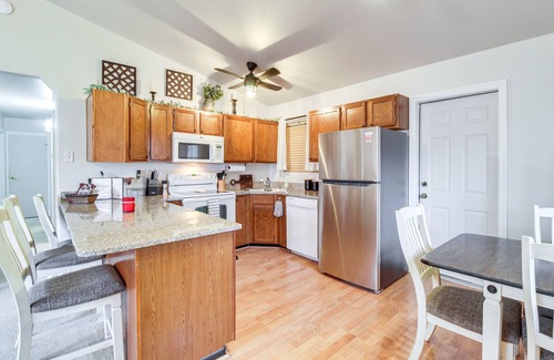 Pinetop Cottage | Updated Deck & Fireside Table: Pinetop Cottage