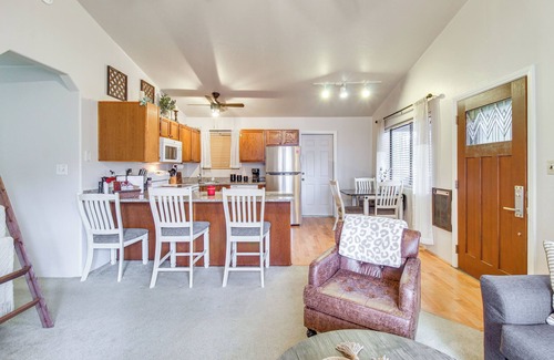 Pinetop Cottage | Updated Deck & Fireside Table: Pinetop Cottage