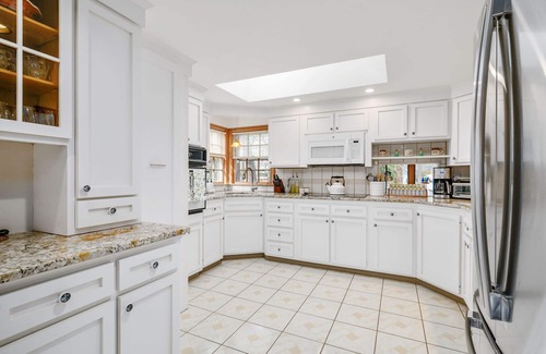 Harwich House | Updated decor, large kitchen, deck overlooking pond, exclusive access to pond