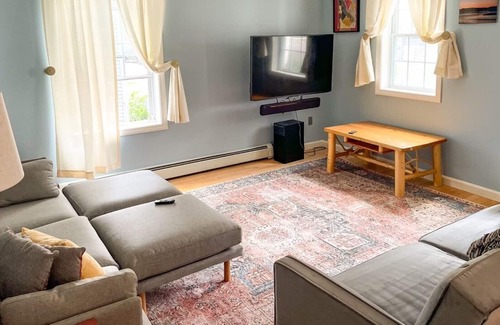 Old North End Condo | Updated downtown BTV condo with lake view!