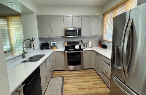 Whitney Beach House | Updated Townhome, Secluded Beach + Pool