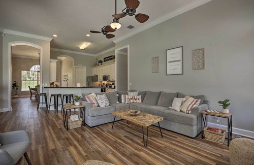 Indian Trails House | Upscale Palm Coast Home w/Pool: 7 Mi to Beaches!