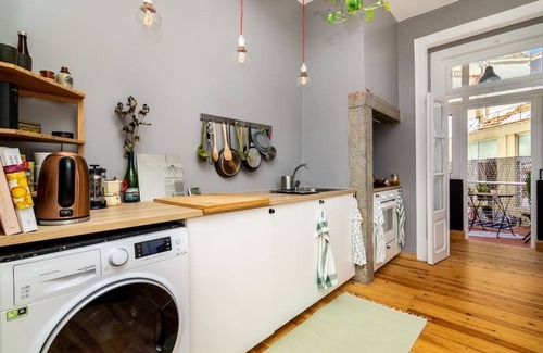 Penha de Franca Apartment | Urban Oasis Haven with AC, Patio & Washer