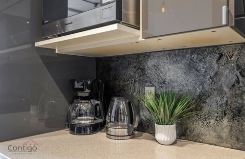 Downtown Edmonton Apartment | Urban Opulence Loft | Rogers Place | UG Parking