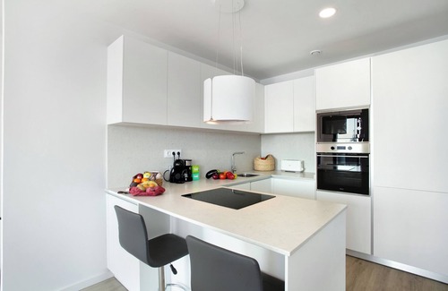 Las Palmas de Gran Canaria Apartment | Vacation Apartment 'Penthouse Sun Beach Best View' with Sea View and Air Conditioning