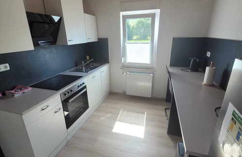 Bad Laasphe Apartment | Vacation apartment for 3 people with garden view